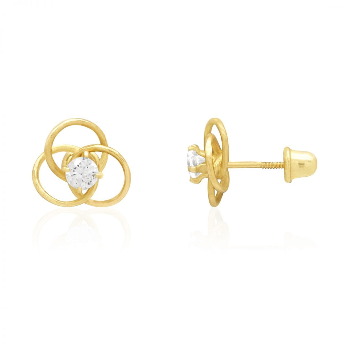 Senco Gold & Diamonds Artistic Urban Gold Earrings | Gold diamond, Gold  models, Gold earrings
